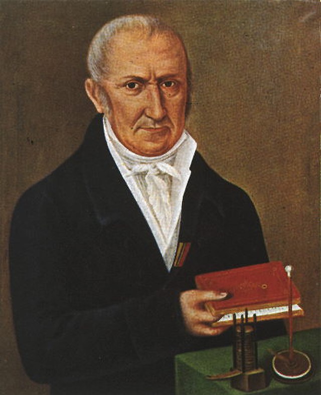 Alessandro Volta who invented electricity battries