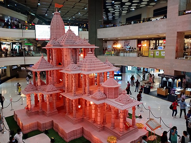 Ayodhya Ram Mandir Model