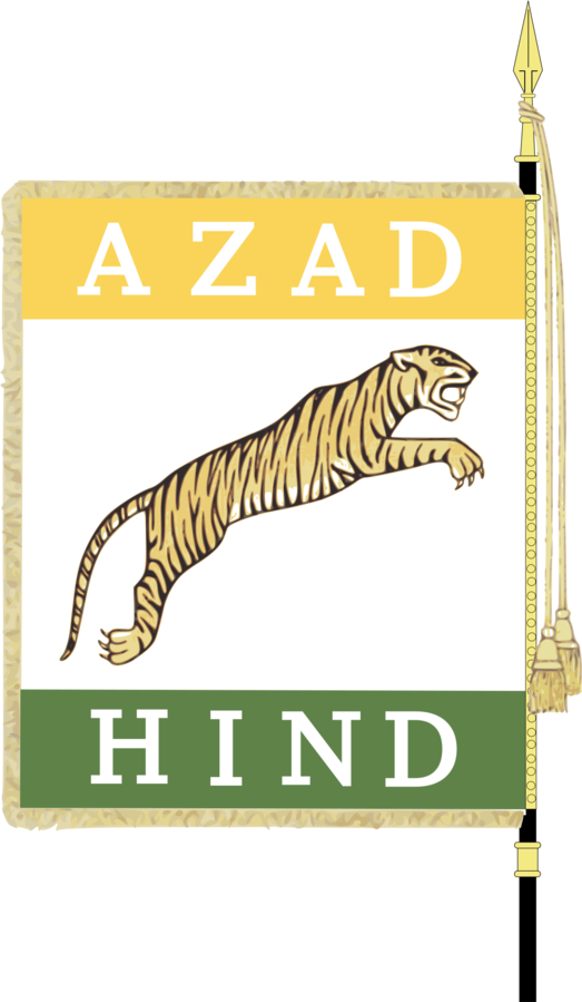 6th Azad hind fauj indian flag