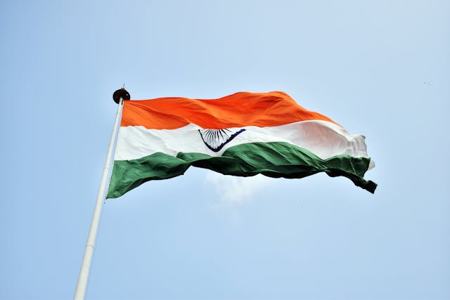 Indian Flag Cover